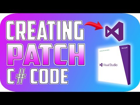 किसी भी एप्लिकेशन के लिए पैच कैसे बनाएं | सी # (आसान)