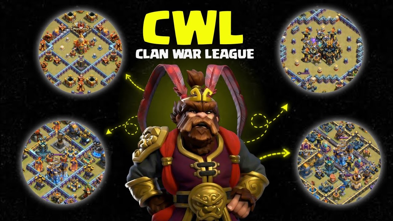 All Clan War League (CWL) Attacks in one video | COC