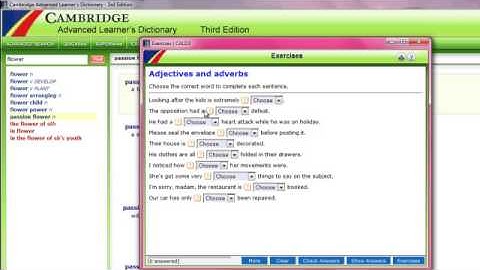 MAHASISWA UNM   Tutorial how to use Cambridge Advanced Learner