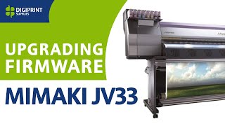 Step-by-step Mimaki JV33 Firmware Installation Guide - YouTube