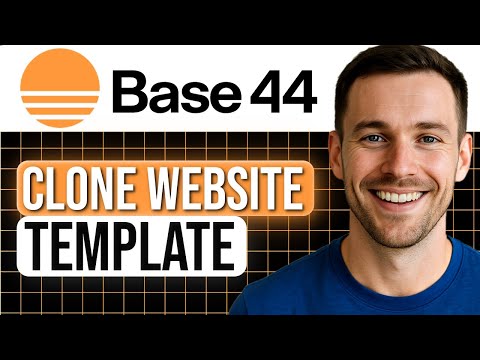 How to Clone Any Website Template in Base44 (Step-by-Step Tutorial) 2025