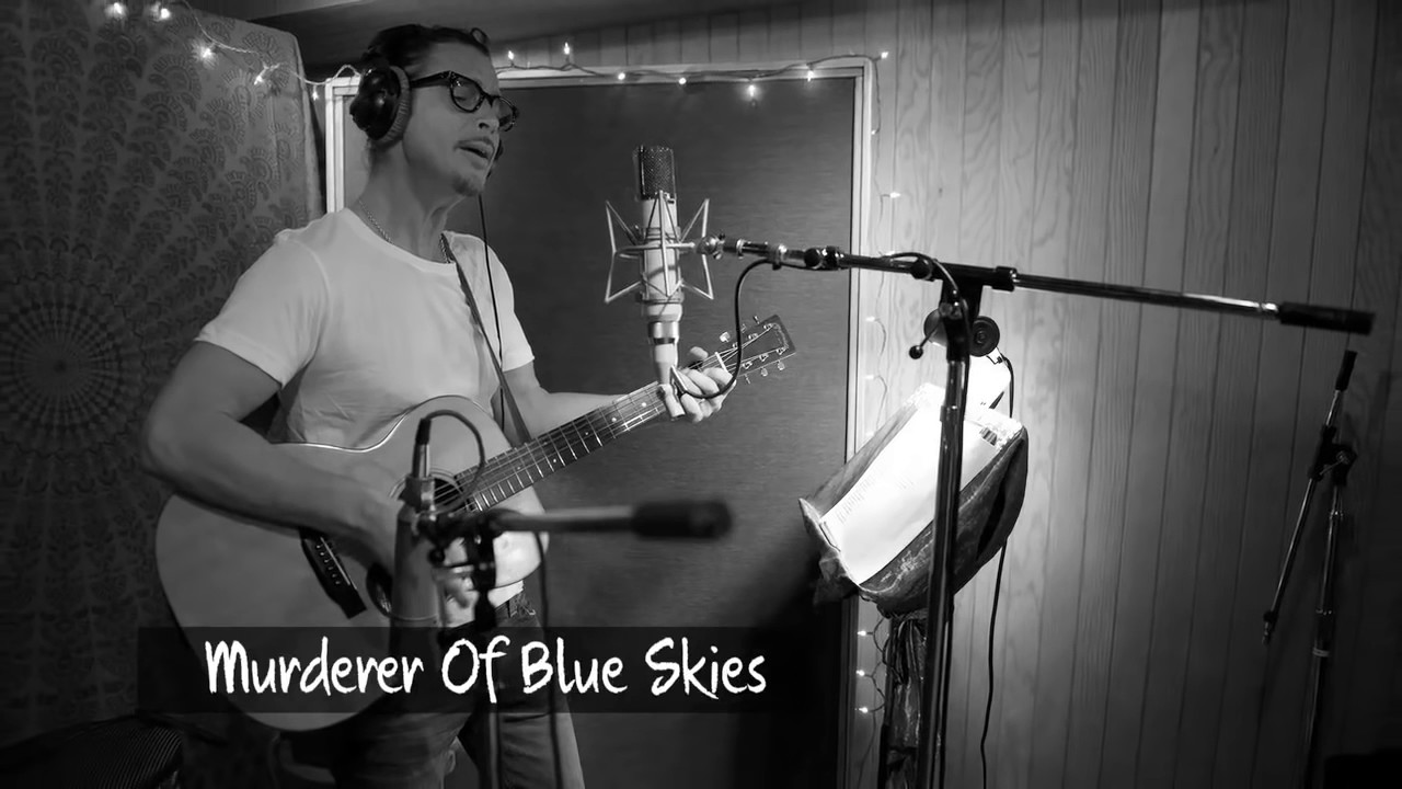 Chris Cornell With Cameron Crowe  Murderer Of Blue Skies