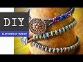 How To Make A Superduo Seed Bead Wrap Bracelet With The Bead Place