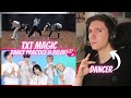 DANCER REACTS TO TXT | 'Magic' Dance Practice & Relay Dance!