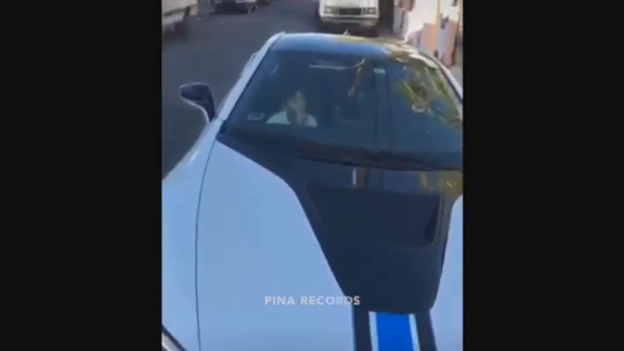 el hijo y el carro bmw de rafi pina record - YouTube