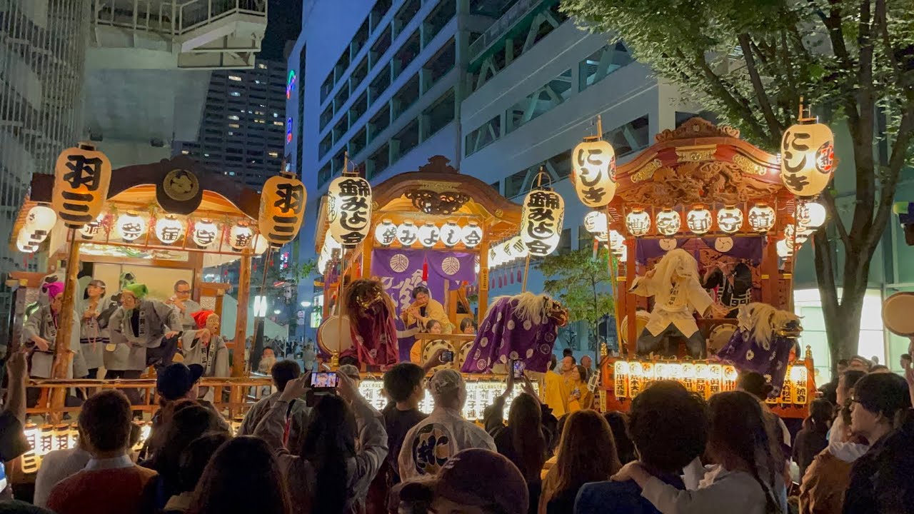 2023.10.14　立川よいと祭り　囃子