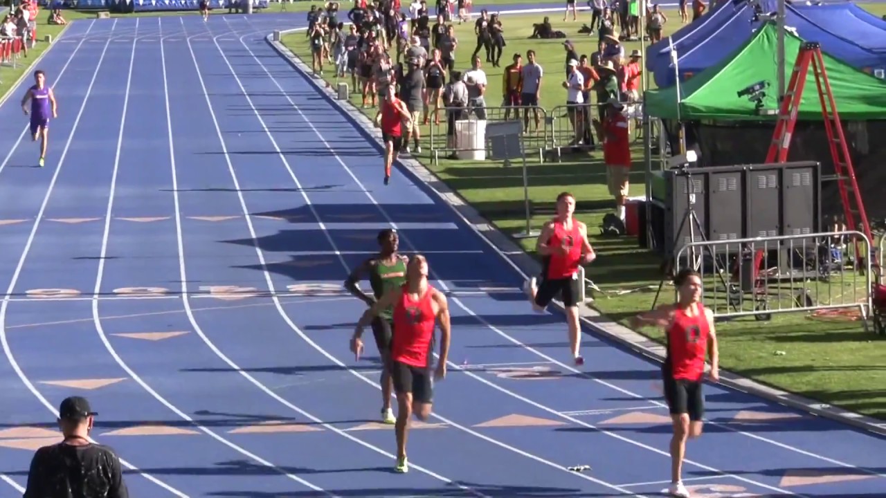 2017 SCIAC Track & Field Championships Men's 200m Dash