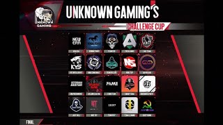 ФИНАЛ UNKNOWN GAMING&quot;S CHALLENGE CUP | PUBG MOBILE