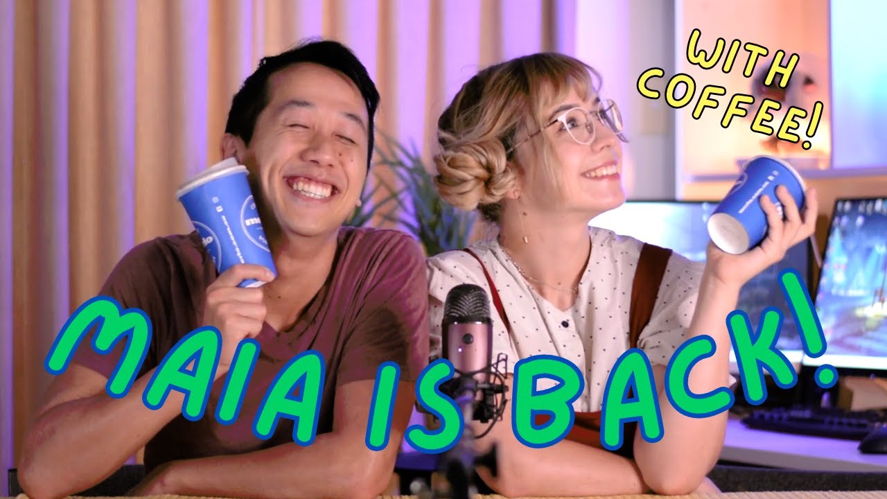 Maia Returns! Coffee Catchup ~ ☕- JustBeCos Podcast | ep 017