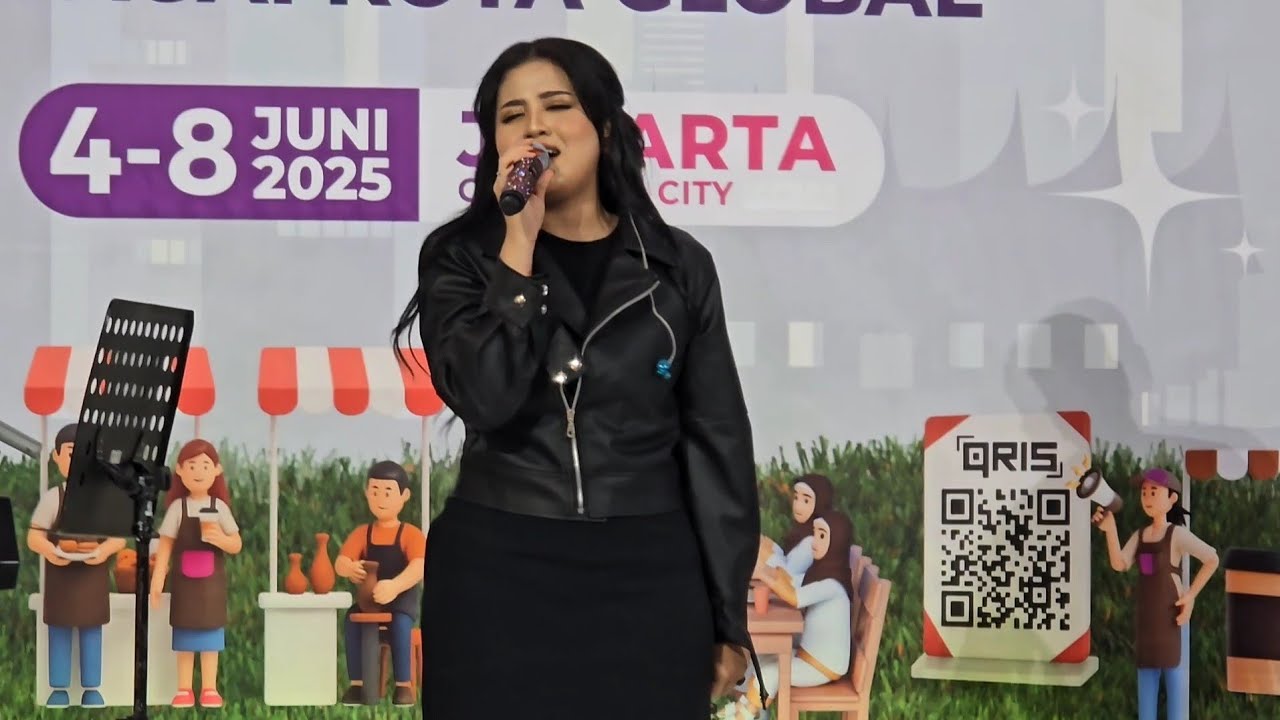 SHABRINA LEANOR - Tak kan Terganti, live at Jakreatifest Gandaria City Mall 8 Juni 2025