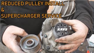 Fitting a KAVS 17% Reduced Supercharger Pulley | Modding The Mini - Part 2 | Grinding Gears