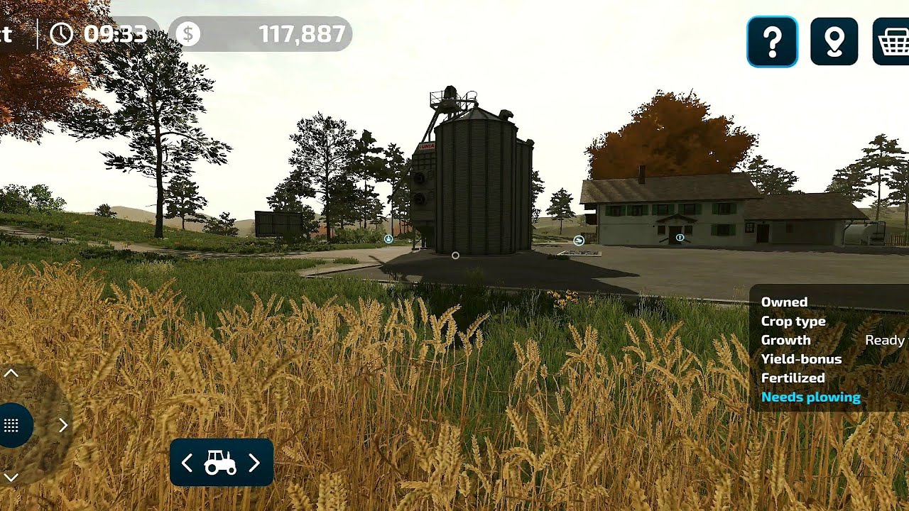 FS 23 Mobile GamePlay |||| First Impression Of Neubrunn Map 🏞 |||| 🙂 ...