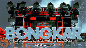 DJ BONGKAR FULL BASS MANTAB BUAT CEK SOUND