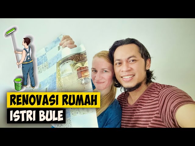 SERUNYA BERANTAKIN RUMAH SAMA ANAK DAN ISTRI BULE || VLOG AWAN DAN OLYA class=