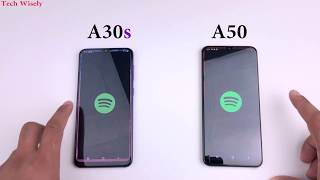 SAMSUNG A50 vs A30s | Speed Test & Size Comparison