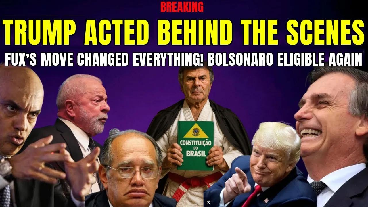 Breaking: Top Judge Makes Bold Move, Bolsonaro Back in the Race?