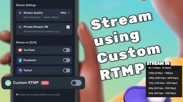 How to use RTMP in turnip ||Stream in 108060 2k & 4k  60fps || #customrtmp #howtousertmp #rtmpupdate