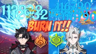 BURNING IS THE NEW META NOW!! MELT WRIOTHESLEY & VAPE NEUVILLETTE | SPIRAL ABYSS 12