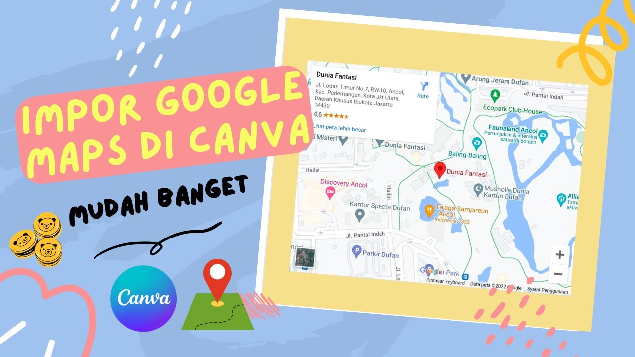 Cara Menambahkan Maps di Aplikasi Canva | Mudah dan Singkat - YouTube