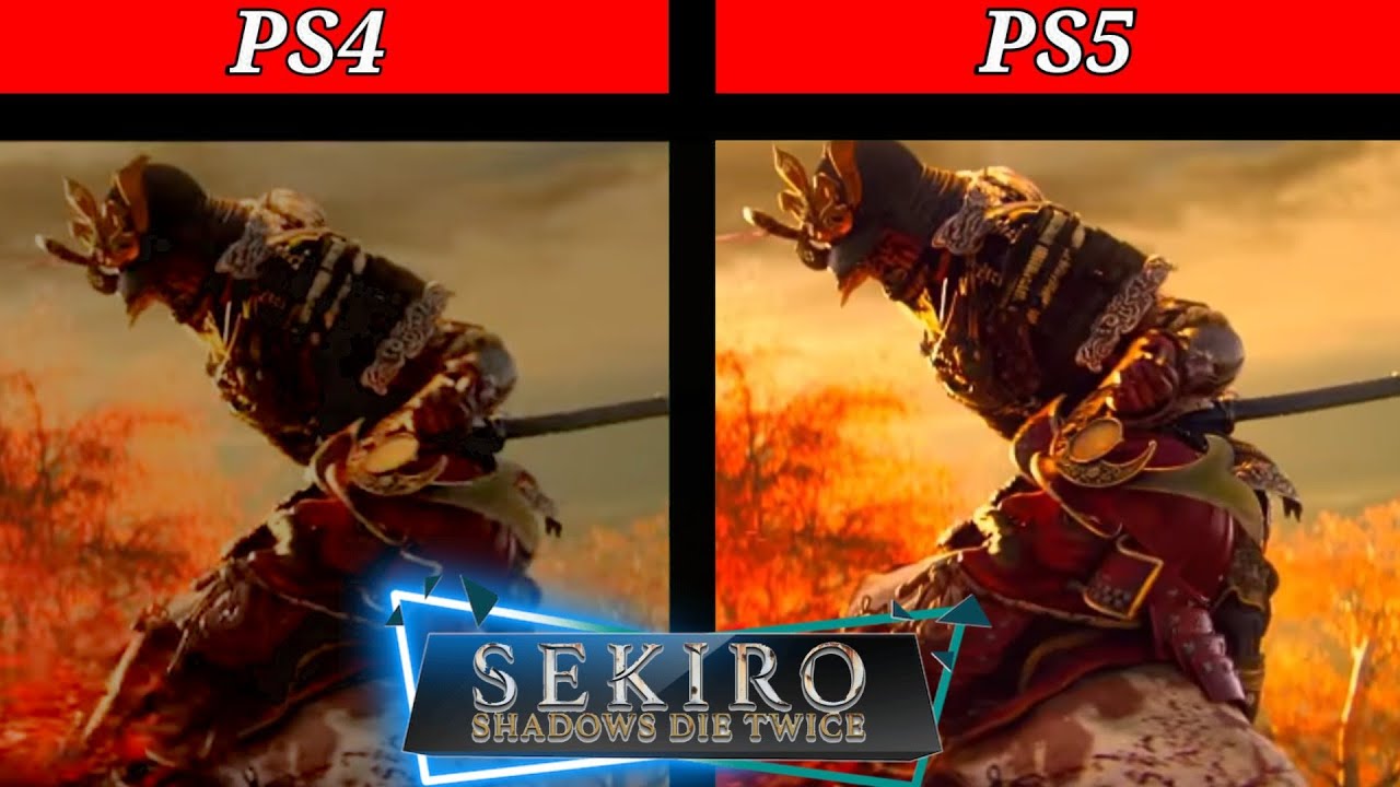 Sekiro shadow die twice PS4 vs PS5/ Graphics comparison/4k starting scene walkthrough YouTube