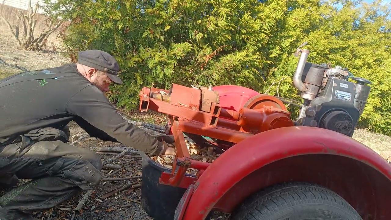 Flismaskin hemmabygge.