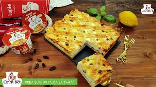 Prajitura Cu Branza Cu Cana Covalact