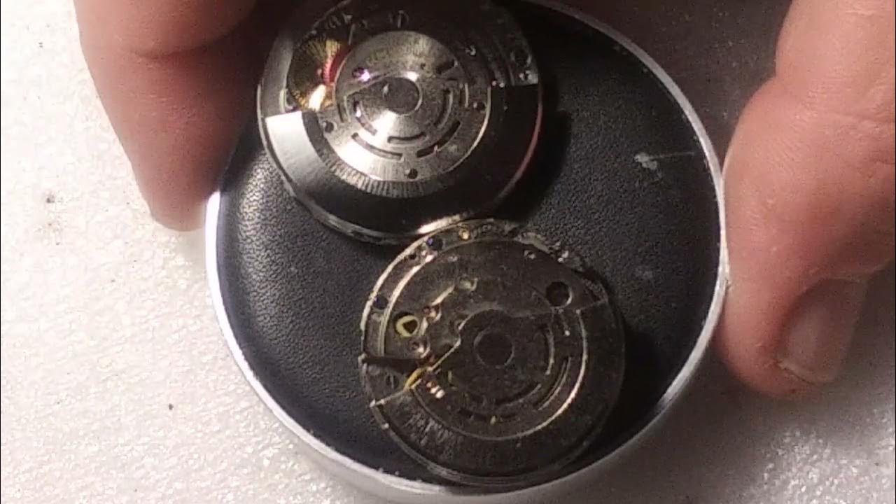 2813 watch movement. A how to - YouTube