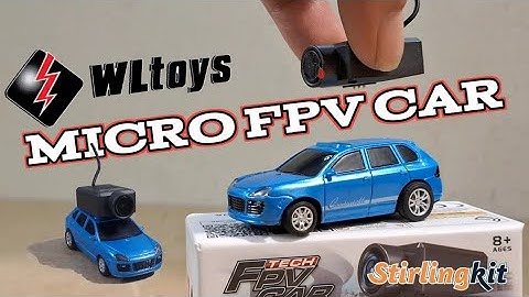 Micro Wi-Fi FPV Spy Car🤫👀... WLtoys 6401 1/64 FPV car! #wltoys