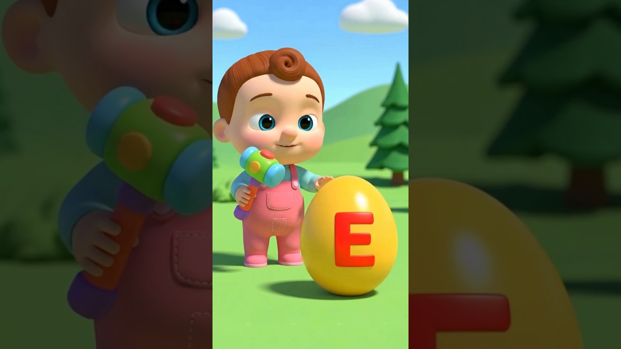 ABC Song for Kids (E-H) | Fun Alphabet Nursery Rhyme | ABCD Learning Song 