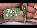 Green Jade Nails || Tutorial