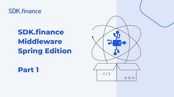 SDK.finance | Middleware Spring Edition Part 1: Overview, Architecture and Project Setup