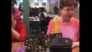 Teachers Take the Mannequin Challenge at lunch!