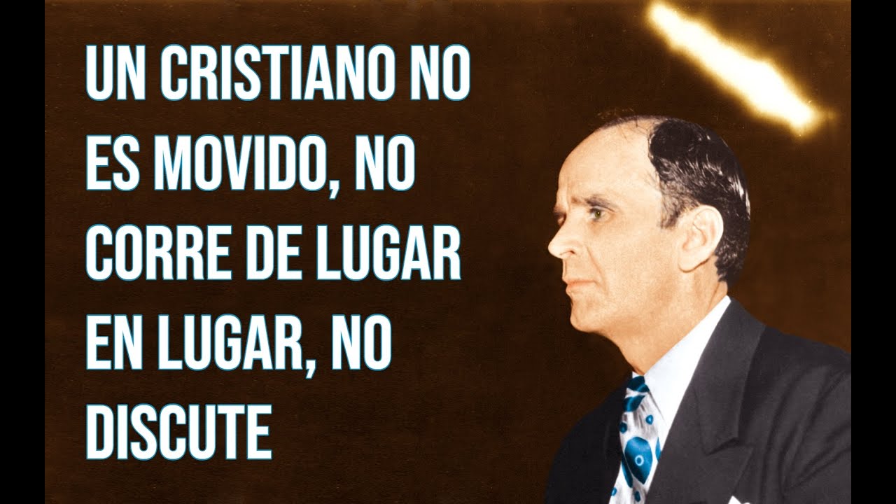 Un cristiano no es movido, no corre de lugar en lugar, no discute | Rev. William Branham