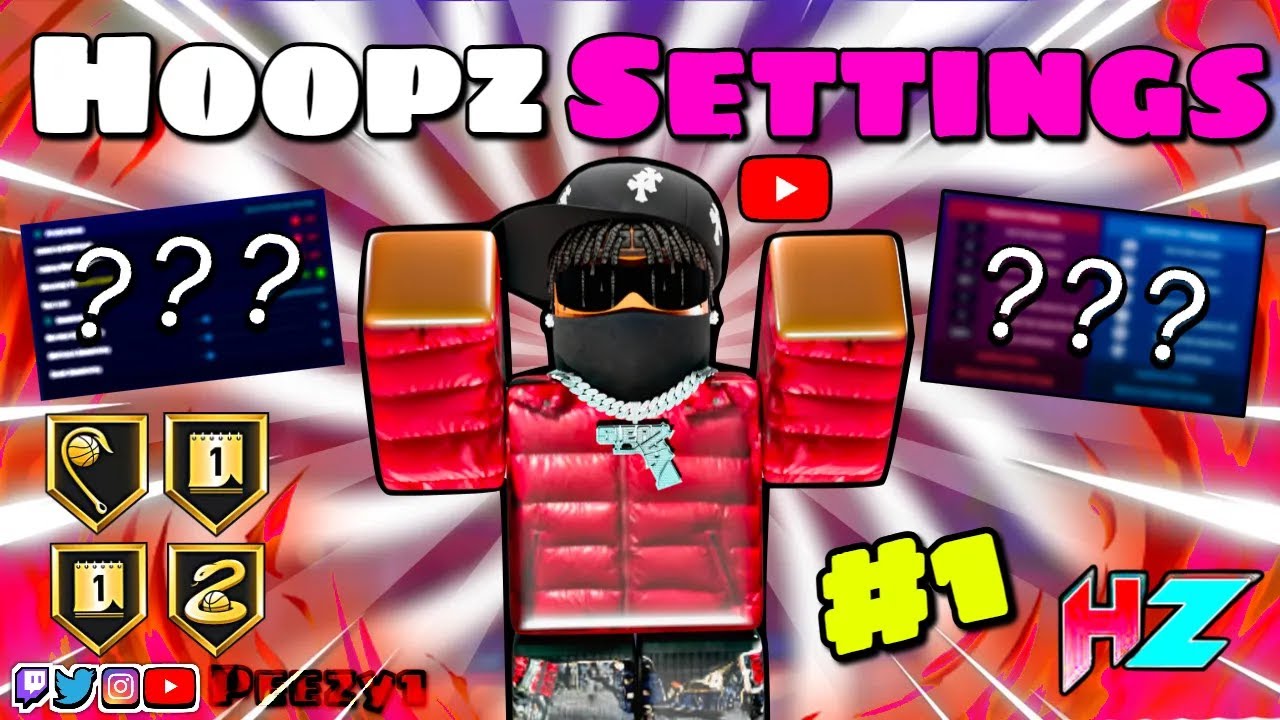 BEST HOOPZ (MOBILE) SETTINGS IN *2025* | ROBLOX Hoopz **SETTINGS REVEAL**