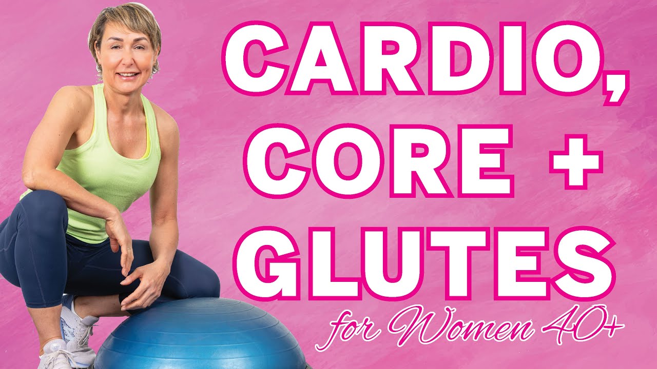 BOSU & Booty Band HIIT Workout for Women Over 40 - YouTube