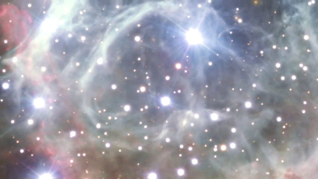 Panning across the Thor's Helmet Nebula