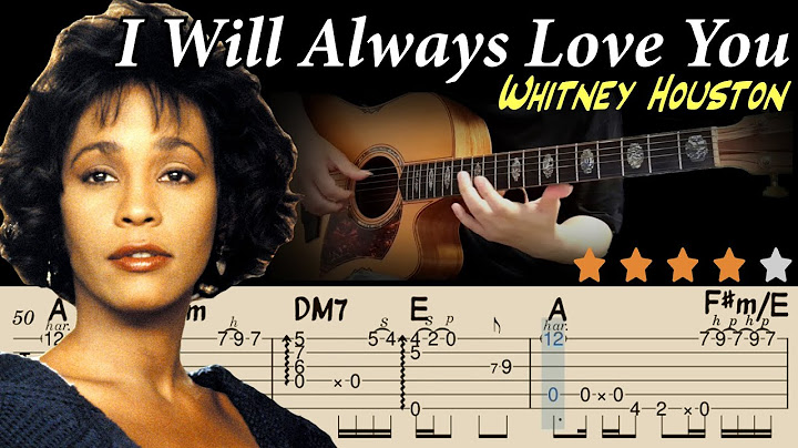 I Will Always Love You Guitar version - Guitar performance video thumbnail
