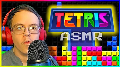 (4K) ASMR While Playing Tetris! | Whispering, Controller Sounds, Mouth Sounds, Etc.