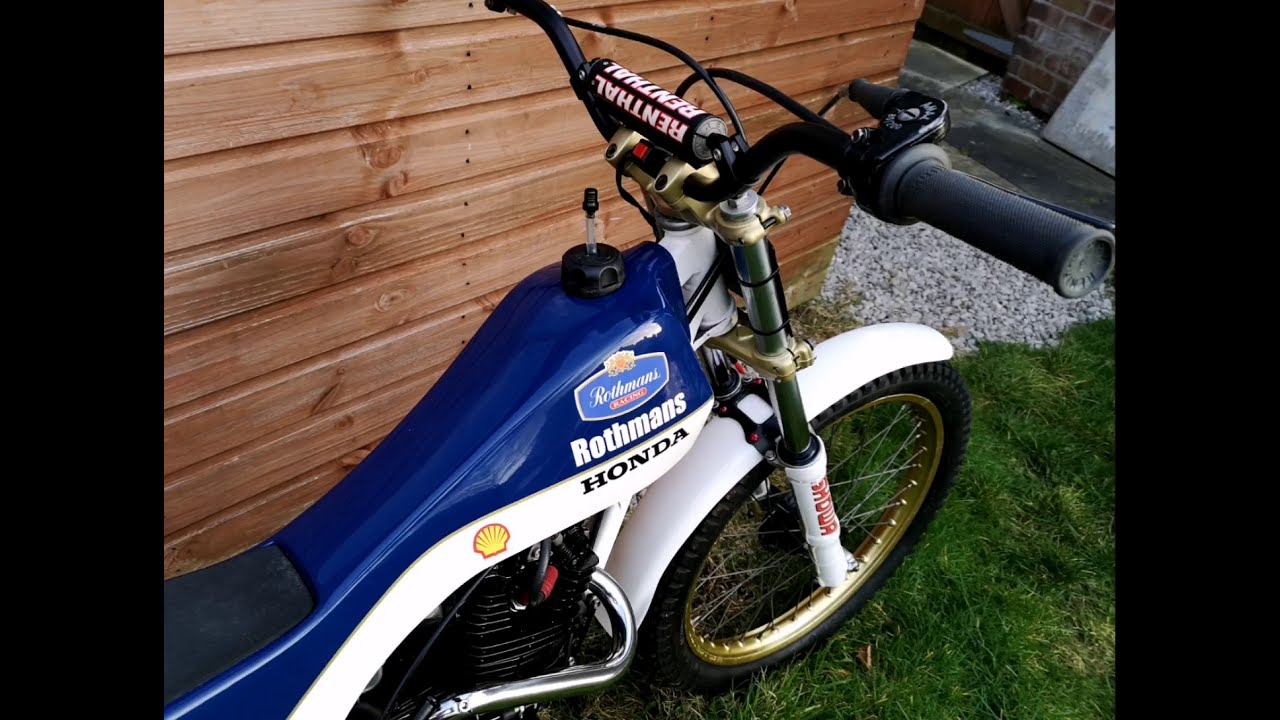 Honda tlr 200 restoration rothmans replica
