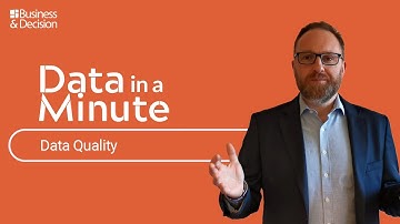 What is Data Quality [Data in a Minute]