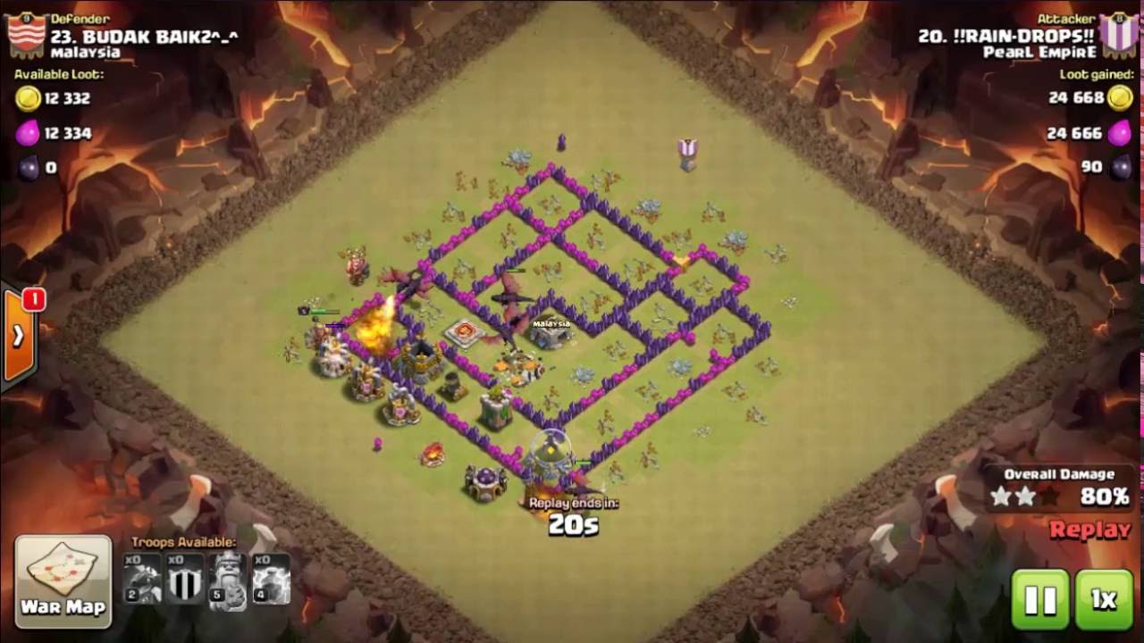 Clash Of Clans Town Hall 7 Best Attack Strategy