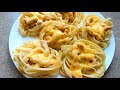 Макароны с мясом в сметанном соусе//Pasta