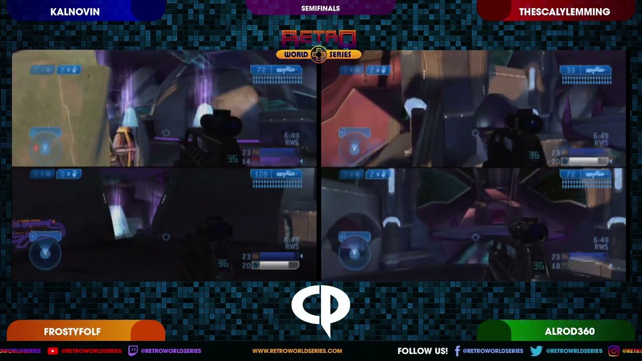 Kalnovin v FrostyFolf v TheScalyLemming v Alrod360 (SF) -  2025 MCWC Halo 2 Qualifier - Comicpalooza