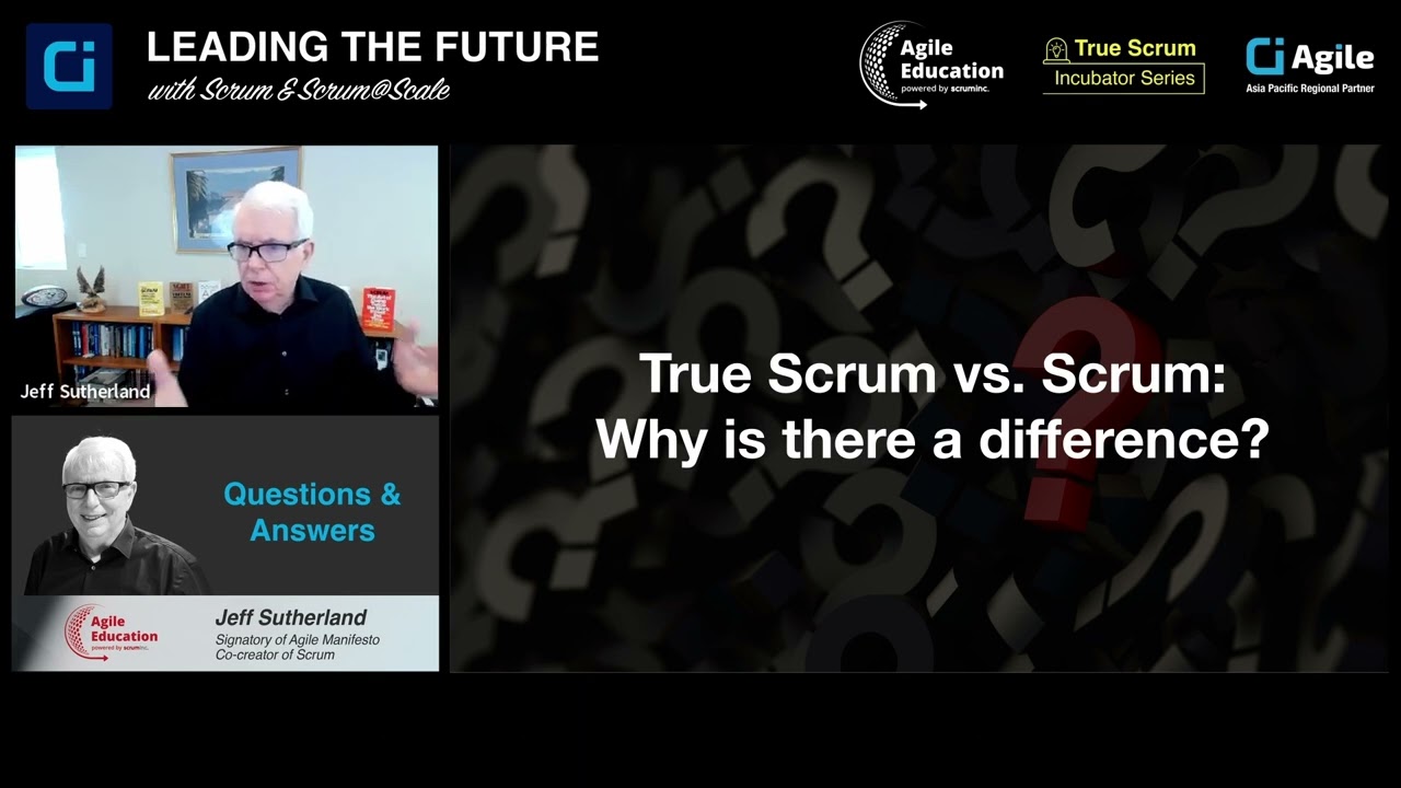 Does Scrum Equals Agile True Or False?