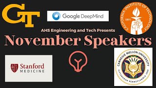 E&T November Speakers: Engineering is the Right Way to Go!