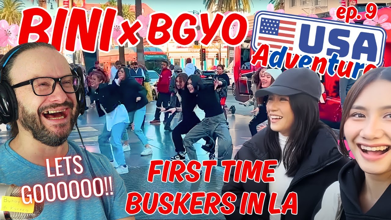 my gosh how nervous they were!! BINI x BGYO USA Adventure Episode 9 reaction