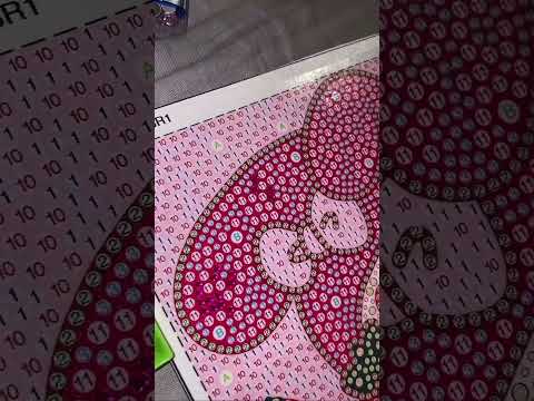 Делаю алмазную мозаику *HELLO KITTY*