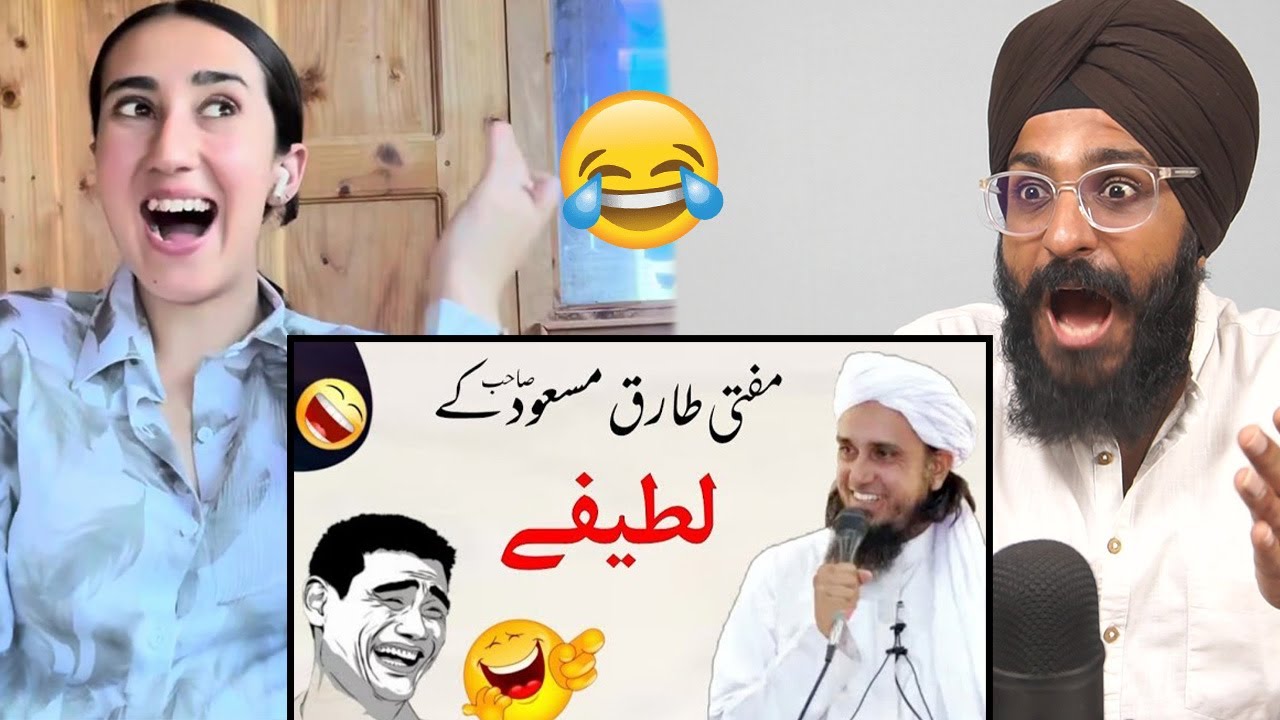 Indian Reaction to Mufti Tariq Masood (Sahab) ke Latife 😂| Raula Pao