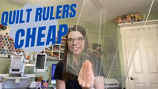 Getting plexiglass cut into rulers!