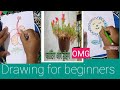 Planting and drawing for beginners   